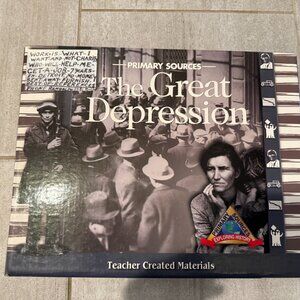 LIKE NEW TEACHER CREATED MATERIALS PRIMARY SOURCES KIT: THE GREAT DEPRESSION